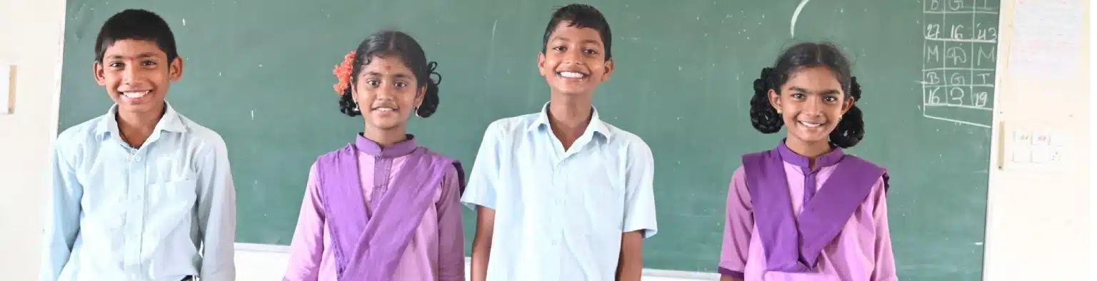 children through volunteering